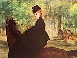 Edouard Manet The Horsewoman painting